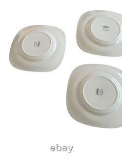 Johnson Brothers Asiatic Pheasant Black 7 3/4 Square Salad Plate Set of 5