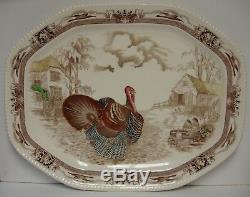 Johnson Brothers BARNYARD KING 20-1/2 Turkey Platter BEST More Items Available
