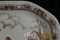 Johnson Brothers BARNYARD KING Turkey Large serving platter 20