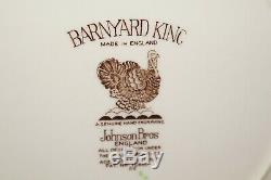 Johnson Brothers Barnyard King (6) Dinner Plates, 10 3/4