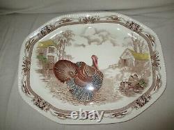 Johnson Brothers Barnyard King Serving Turkey Platter 20 Excellent