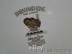 Johnson Brothers Barnyard King, Turkey Oval Serving Platter 20 1/4 x 16