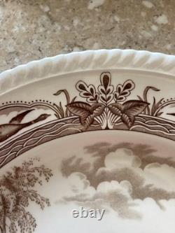 Johnson Brothers Barnyard King Turkey Thanksgiving Dinner Plates (6)