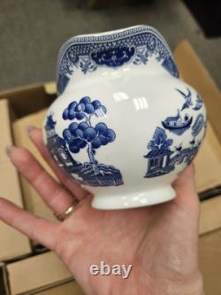 Johnson Brothers Blue Willow 45 Pc Set Dinner Set Serving 8 Brand New England