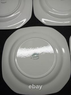 Johnson Brothers Blue Willow Earthenware 7 3/4 Square salad Plates set of 8