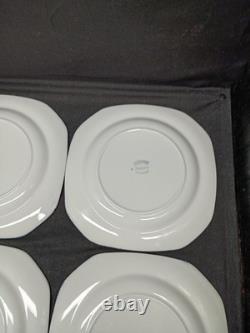 Johnson Brothers Blue Willow Earthenware 7 3/4 Square salad Plates set of 8