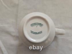Johnson Brothers Blue Willow Tea Pot Set 13 Pc 1883 Green Stamp New In Box