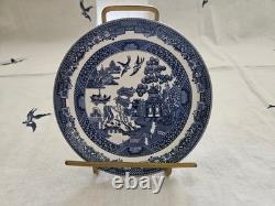 Johnson Brothers Blue Willow Tea Pot Set 13 Pc 1883 Green Stamp New In Box