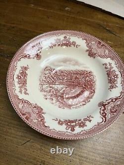 Johnson Brothers British Castles Dinner Plates, Cups And Saucers