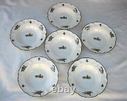 Johnson Brothers Brookshire Rim Soup Bowls 8.75 Set of 6 FREE US SHIPPING