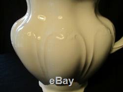 Johnson Brothers / Bros Beautiful Large White Ironstone Pitcher 100 Years Old