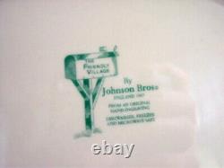 Johnson Brothers / Bros FRIENDLY VILLAGE Turkey Serving Platter 20 NEW / BOX