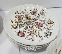 Johnson Brothers Bros Staffordshire Bouquet 31pc Serv for 4 Dinner Plates + MINT