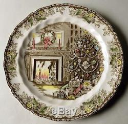 Johnson Brothers CHRISTMAS FRIENDLY VILLAGE Chop Plate (Round Platter) 4014243