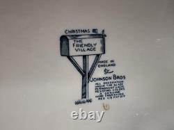 Johnson Brothers CHRISTMAS The Friendly Village 15.25 Oval Serving Platter