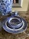 Johnson Brothers China Classic Willow Blue Twelve Place Settings/60pcs England