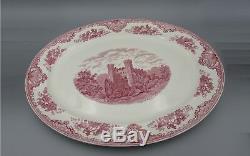 Johnson Brothers China OLD BRITAIN CASTLES Large Turkey Platter 20 Rare