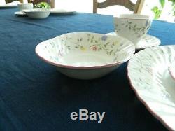 Johnson Brothers China Summer Chintz 1985 Dinnerware Set for (7) 9-3