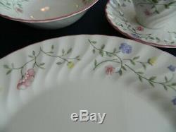 Johnson Brothers China Summer Chintz 1985 Dinnerware Set for (7) 9-3