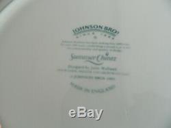 Johnson Brothers China Summer Chintz 1985 Dinnerware Set for (7) 9-3