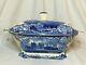 Johnson Brothers China Blue Old Britain Castles Pattern Soup Tureen