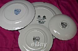 Johnson Brothers Coaching Series 52 Piece Set Bowls Plates Cups L2581