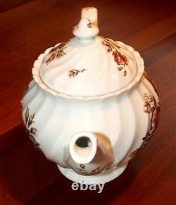 Johnson Brothers DEVON SPRAYS Brown/Multicolor Floral 4 Cup TEAPOT & LID Nice