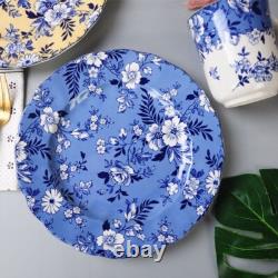 Johnson Brothers Devon Cottage 8-Pc Set 4 Salad Plates & 4 Mugs Multicolor