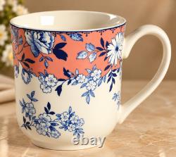 Johnson Brothers Devon Cottage 8-Pc Set 4 Salad Plates & 4 Mugs Multicolor