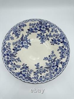 Johnson Brothers Devon Cottage Salad Bowls Set of 4 Blue White Floral 8 Johnson Brothers Devon Cottage Salad Bowls Set of 4 Blue White Floral 8