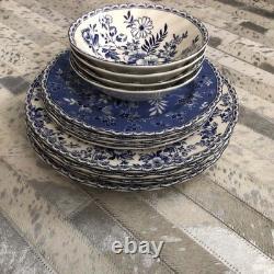 Johnson Brothers Devon Cottage Set Of 4 10.5 Dinner Plates