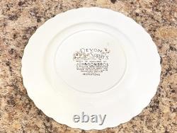 Johnson Brothers Devon Sprays 42 Piece Dinner Sets Plates Bowls Floral England