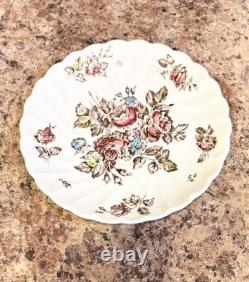 Johnson Brothers Devon Sprays 42 Piece Dinner Sets Plates Bowls Floral England