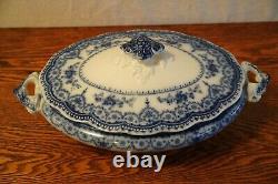 Johnson Brothers Dorothy Flow Blue Vegetable with Lid Nice