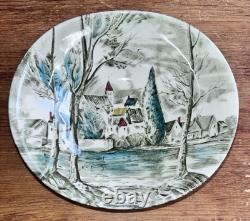 Johnson Brothers Dream Town Dinner Set 32 Piece bros vintage 50s made in England