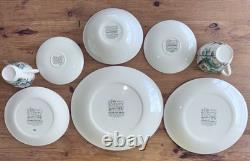 Johnson Brothers Dream Town Dinner Set 32 Piece bros vintage 50s made in England