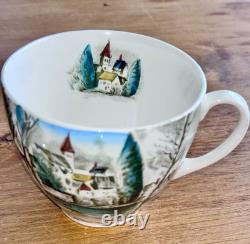 Johnson Brothers Dream Town Dinner Set 32 Piece bros vintage 50s made in England