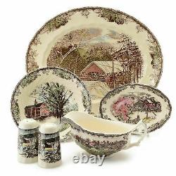 Johnson Brothers ENGLAND Friendly Village 6 PIECE COMPLETER Set