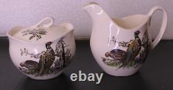 Johnson Brothers England China Game Birds Pheasant Quail Plates Bowl Sugar Cream