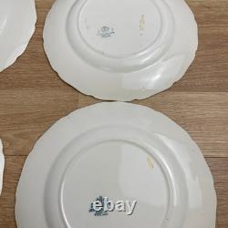 Johnson Brothers England Cream White Scalloped Ironstone Dinnerware Plates 21 pc