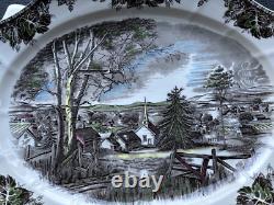 Johnson Brothers England Friendly Village 20 1/4 Serving Platter Excel Used Cond