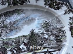 Johnson Brothers England Friendly Village 20 1/4 Serving Platter Excel Used Cond