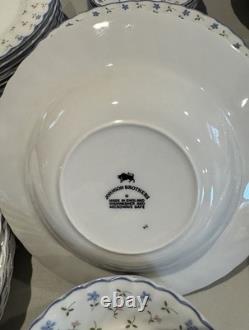 Johnson Brothers England Full Dining Set Of 8 Plus More. 74 total pieces
