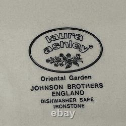 Johnson Brothers England Laura Ashley ORIENTAL GARDEN Set Of 4 Dinner Plates 10