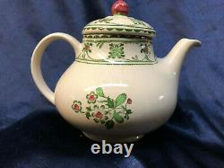 Johnson Brothers England Provence Teapot & LID 36 Oz Green Flowers