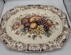 Johnson Brothers England Serving Platter Windsor Ware Harvest 20 Oval