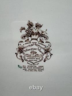Johnson Brothers England Serving Platter Windsor Ware Harvest 20 Oval