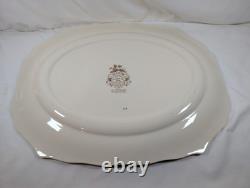 Johnson Brothers England Serving Platter Windsor Ware Harvest 20 Oval WOW
