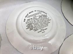Johnson Brothers England State of California 7 Collector Plate 10.25 Diameter