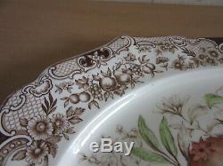 Johnson Brothers England WINDSOR WARE large HARVEST porcelain platter 20x15.75